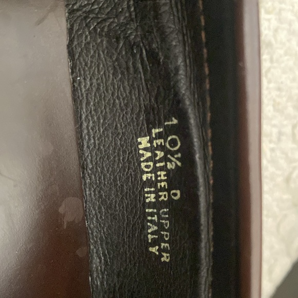 Banana Republic pre owned shoe 10.5 made in Italy worn I bought it’s too tonight - Picture 4 of 10